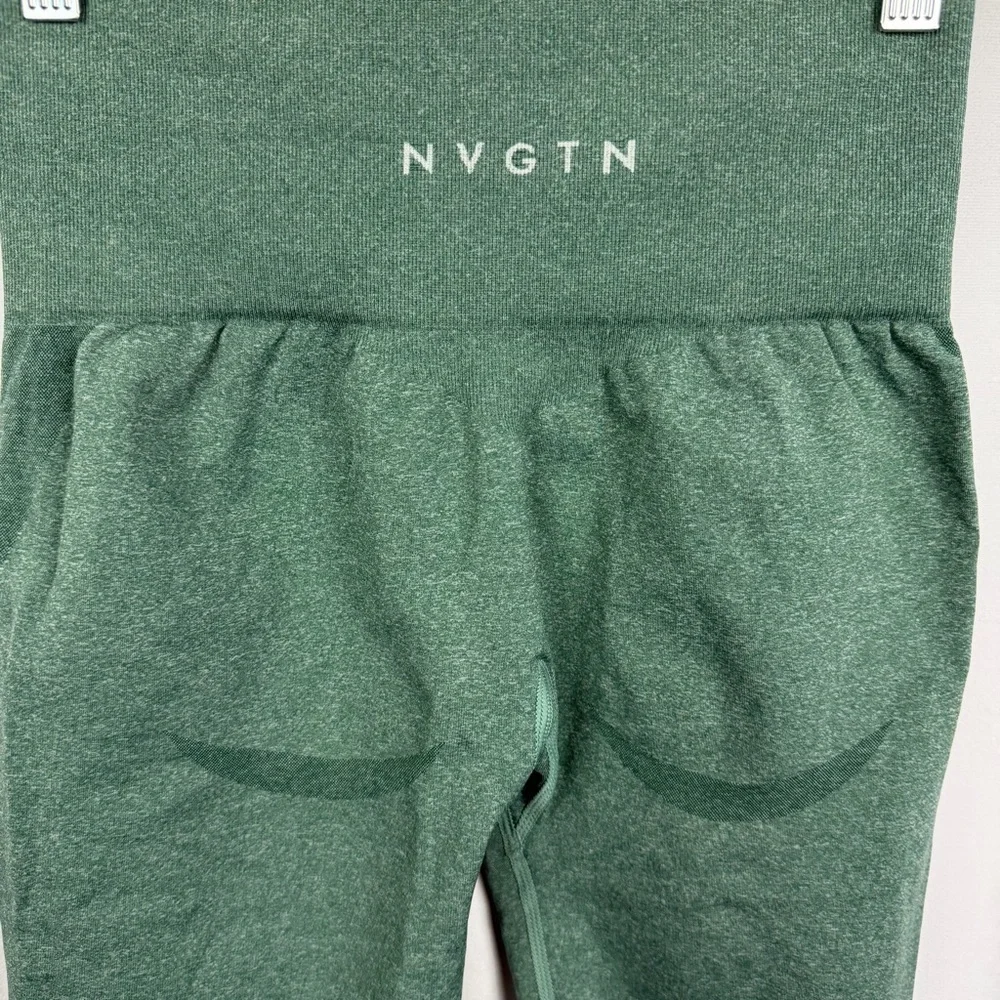 NVGTN Forest Green Seamless Leggings – Size Small - Picture 10 of 13